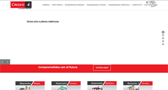 Desktop Screenshot of cresko.com.pe